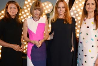Natalie Massenet, Anna Wintour, Stella McCartney and Livia Firth