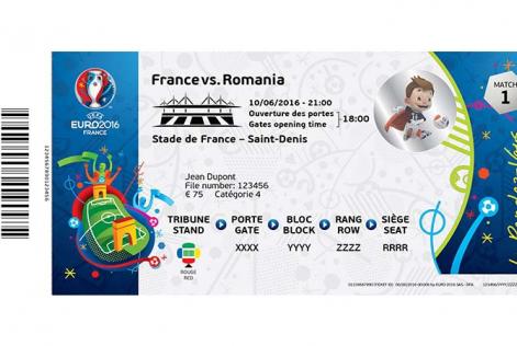 UEFA EURO 2016のチケットにFSCラベル