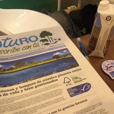 スペインでFSCとMSCのコラボレーションキャンペーン