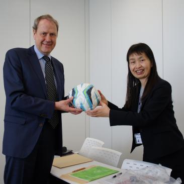 FSC国際理事会議長 ルリータ・ウィジャヤニンディアが来日 林野庁長官、東京2020組織委員会、浜松市長を表敬訪問